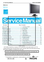 Philips 170V8FB Service Manual предпросмотр