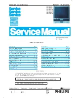 Philips 170X6FB/00 Service Manual предпросмотр