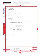 Предварительный просмотр 94 страницы Philips 170X6FB/00 Service Manual