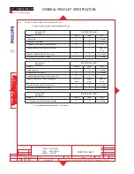 Предварительный просмотр 98 страницы Philips 170X6FB/00 Service Manual