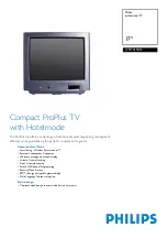 Philips 17HT3154N Specifications preview