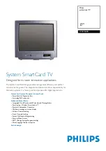 Preview for 1 page of Philips 17HT5404 Brochure