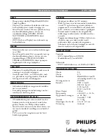 Preview for 2 page of Philips 17PT1563/11 (Dutch) Specifications