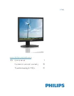 Предварительный просмотр 1 страницы Philips 17S4L User Manual