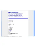 Preview for 77 page of Philips 17SIA User Manual