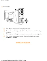 Preview for 58 page of Philips 180B2S - Brilliance - 18.1" LCD Monitor User Manual