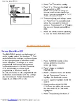 Preview for 124 page of Philips 180MT13P User Manual