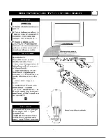 Предварительный просмотр 7 страницы Philips 19-CTV W-DBX STEREO-REM CONT-CHARCOAL-20LW202 (Spanish) Instrucciones De Uso