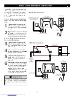 Preview for 5 page of Philips 19-FAUX FLAT COLOR TV 19PS35S Directions For Use Manual