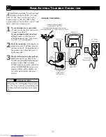 Preview for 6 page of Philips 19-FAUX FLAT COLOR TV 19PS35S Directions For Use Manual