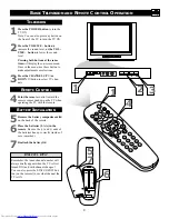 Preview for 9 page of Philips 19-FAUX FLAT COLOR TV 19PS35S Directions For Use Manual