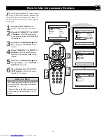 Preview for 11 page of Philips 19-FAUX FLAT COLOR TV 19PS35S Directions For Use Manual