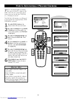 Preview for 13 page of Philips 19-FAUX FLAT COLOR TV 19PS35S Directions For Use Manual