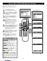 Preview for 15 page of Philips 19-FAUX FLAT COLOR TV 19PS35S Directions For Use Manual