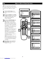 Preview for 20 page of Philips 19-FAUX FLAT COLOR TV 19PS35S Directions For Use Manual