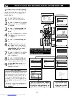 Preview for 24 page of Philips 19-FAUX FLAT COLOR TV 19PS35S Directions For Use Manual