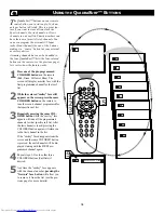 Preview for 34 page of Philips 19-FAUX FLAT COLOR TV 19PS35S Directions For Use Manual