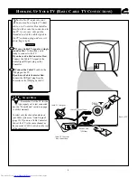 Preview for 5 page of Philips 19-FAUX FLAT STEREO COLOR TV 19PS45S Directions For Use Manual