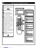 Preview for 20 page of Philips 19-FAUX FLAT STEREO COLOR TV 19PS45S Directions For Use Manual