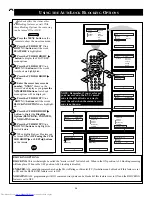 Preview for 28 page of Philips 19-FAUX FLAT STEREO COLOR TV 19PS45S Directions For Use Manual