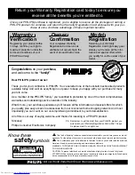 Preview for 2 page of Philips 19-STEREO CTV W-REM CONT-CHARCOAL-19PS30C Directions For Use Manual