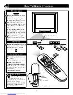 Preview for 8 page of Philips 19-STEREO CTV W-REM CONT-CHARCOAL-19PS30C Directions For Use Manual