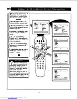 Preview for 18 page of Philips 19-STEREO CTV W-REMOTE CONT-CHARCOAL-19PS50S Directions For Use Manual