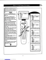 Preview for 19 page of Philips 19-STEREO CTV W-REMOTE CONT-CHARCOAL-19PS50S Directions For Use Manual