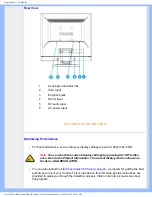 Предварительный просмотр 15 страницы Philips 190B5 User Manual