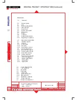 Предварительный просмотр 52 страницы Philips 190B5CB/00 Service Manual