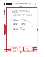 Предварительный просмотр 54 страницы Philips 190B5CB/00 Service Manual