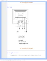 Предварительный просмотр 15 страницы Philips 190B6 User Manual