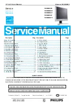 Philips 190B8CB/27 Service Manual предпросмотр