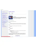 Preview for 15 page of Philips 190B9 - Brilliance - 19" LCD Monitor User Manual