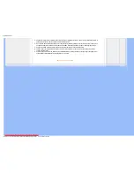 Preview for 25 page of Philips 190B9 - Brilliance - 19" LCD Monitor User Manual