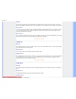 Preview for 31 page of Philips 190B9 - Brilliance - 19" LCD Monitor User Manual