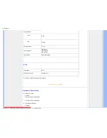 Preview for 33 page of Philips 190B9 - Brilliance - 19" LCD Monitor User Manual