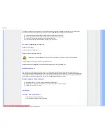 Preview for 45 page of Philips 190B9 - Brilliance - 19" LCD Monitor User Manual