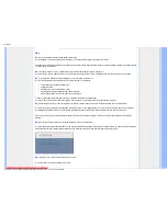 Preview for 58 page of Philips 190B9 - Brilliance - 19" LCD Monitor User Manual