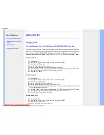 Preview for 70 page of Philips 190B9 - Brilliance - 19" LCD Monitor User Manual