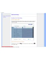 Preview for 73 page of Philips 190B9 - Brilliance - 19" LCD Monitor User Manual