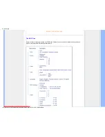 Preview for 74 page of Philips 190B9 - Brilliance - 19" LCD Monitor User Manual