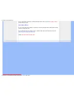 Preview for 81 page of Philips 190B9 - Brilliance - 19" LCD Monitor User Manual