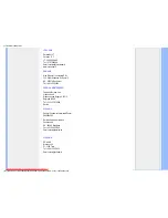 Preview for 84 page of Philips 190B9 - Brilliance - 19" LCD Monitor User Manual