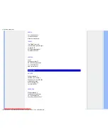Preview for 85 page of Philips 190B9 - Brilliance - 19" LCD Monitor User Manual