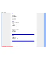 Preview for 87 page of Philips 190B9 - Brilliance - 19" LCD Monitor User Manual