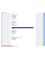 Preview for 88 page of Philips 190B9 - Brilliance - 19" LCD Monitor User Manual