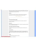 Preview for 99 page of Philips 190B9 - Brilliance - 19" LCD Monitor User Manual