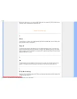 Preview for 101 page of Philips 190B9 - Brilliance - 19" LCD Monitor User Manual