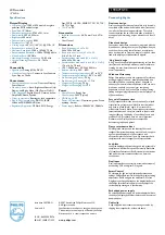 Preview for 2 page of Philips 190C7FS Specification Sheet